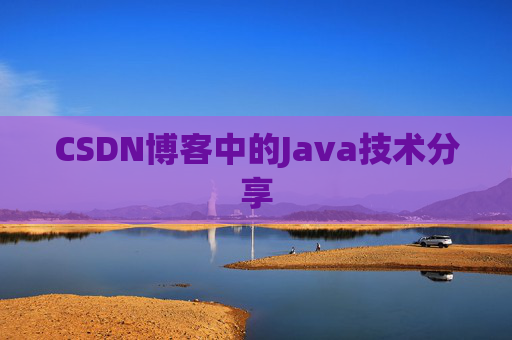 CSDN博客中的Java技术分享